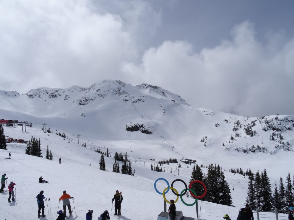 whistler ski run