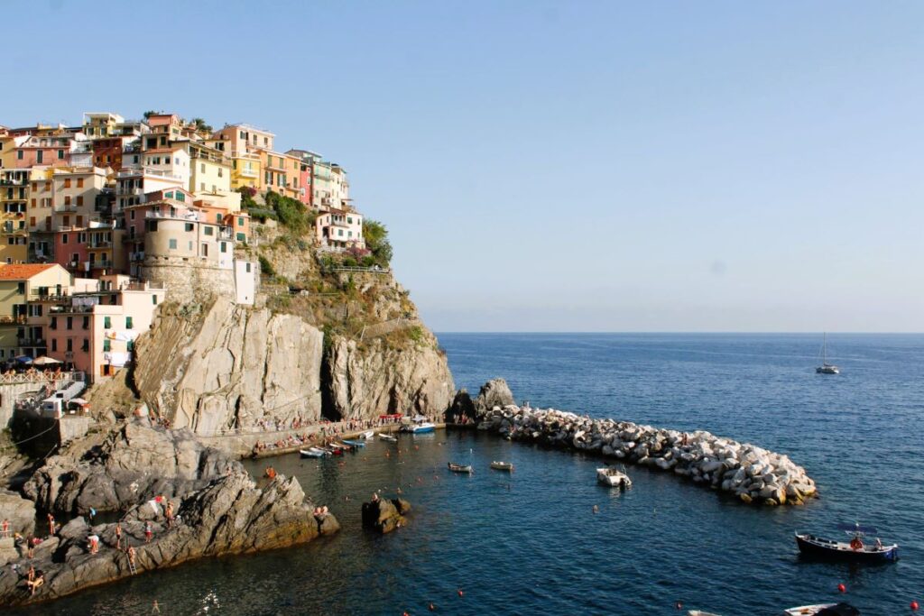 manarola in the early evening