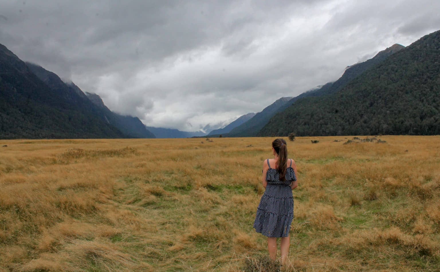 eglinton valley, road to milford sound