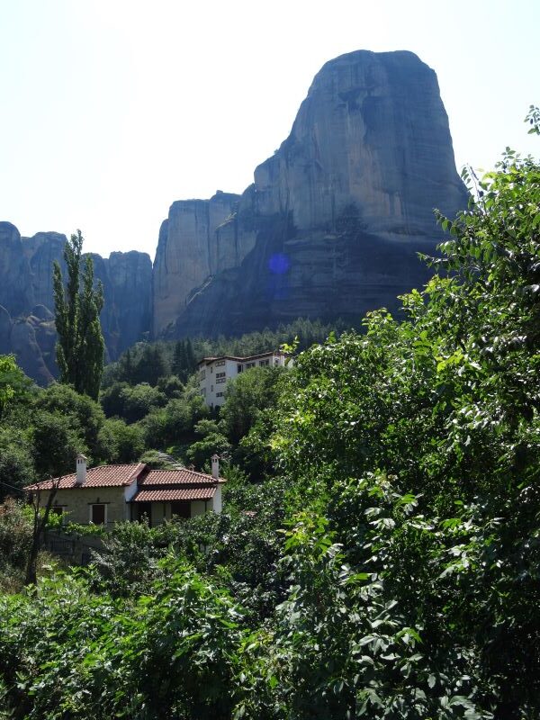 view from kastraki town