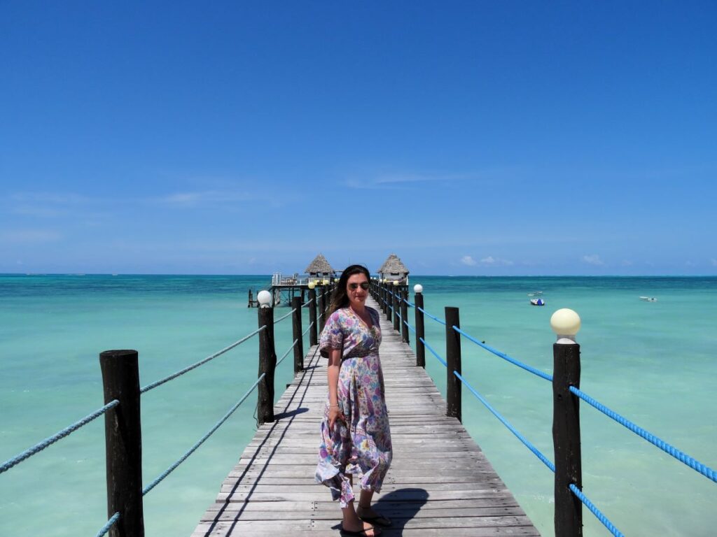 me on jetty at spice island resort