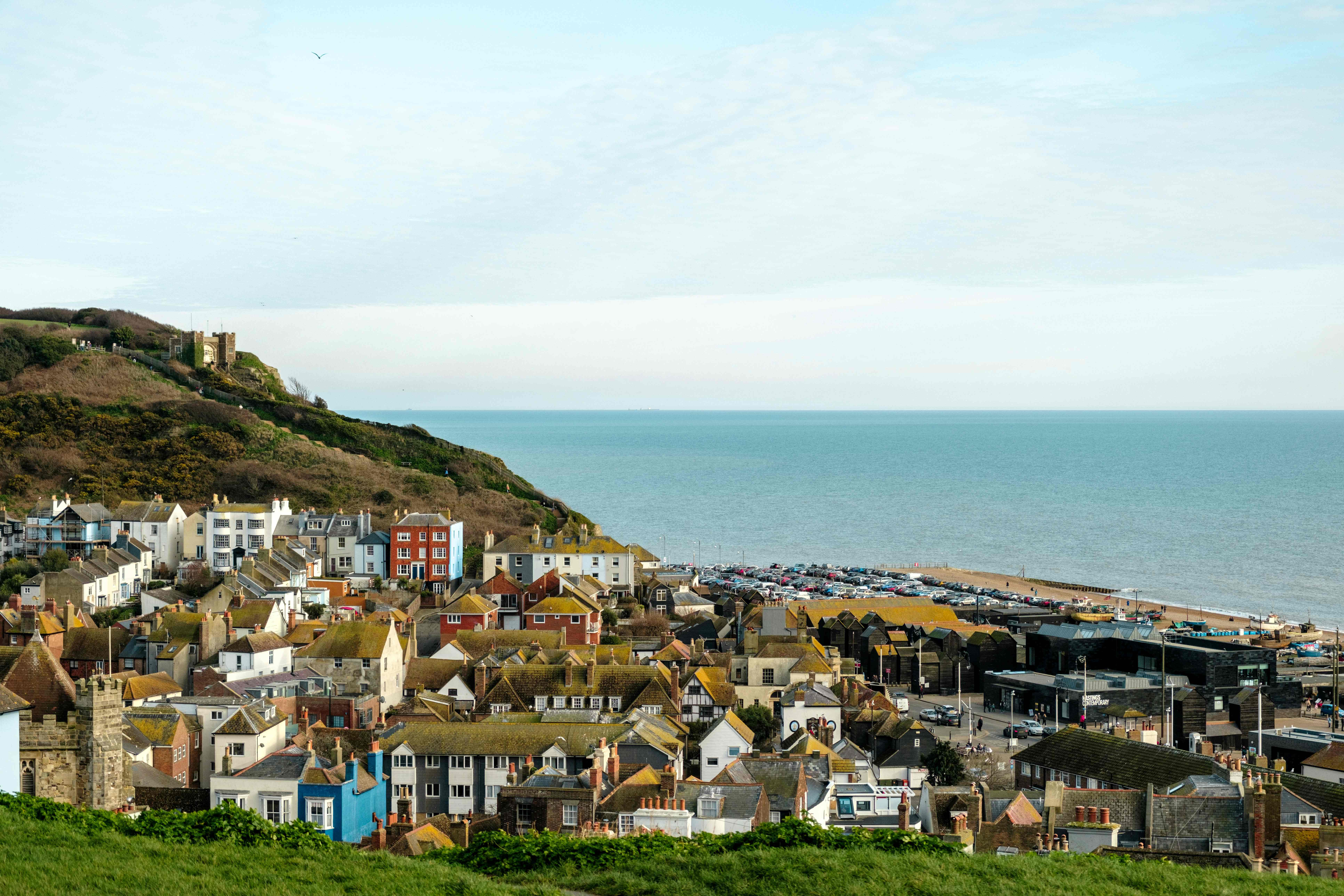 hastings on a sunny day