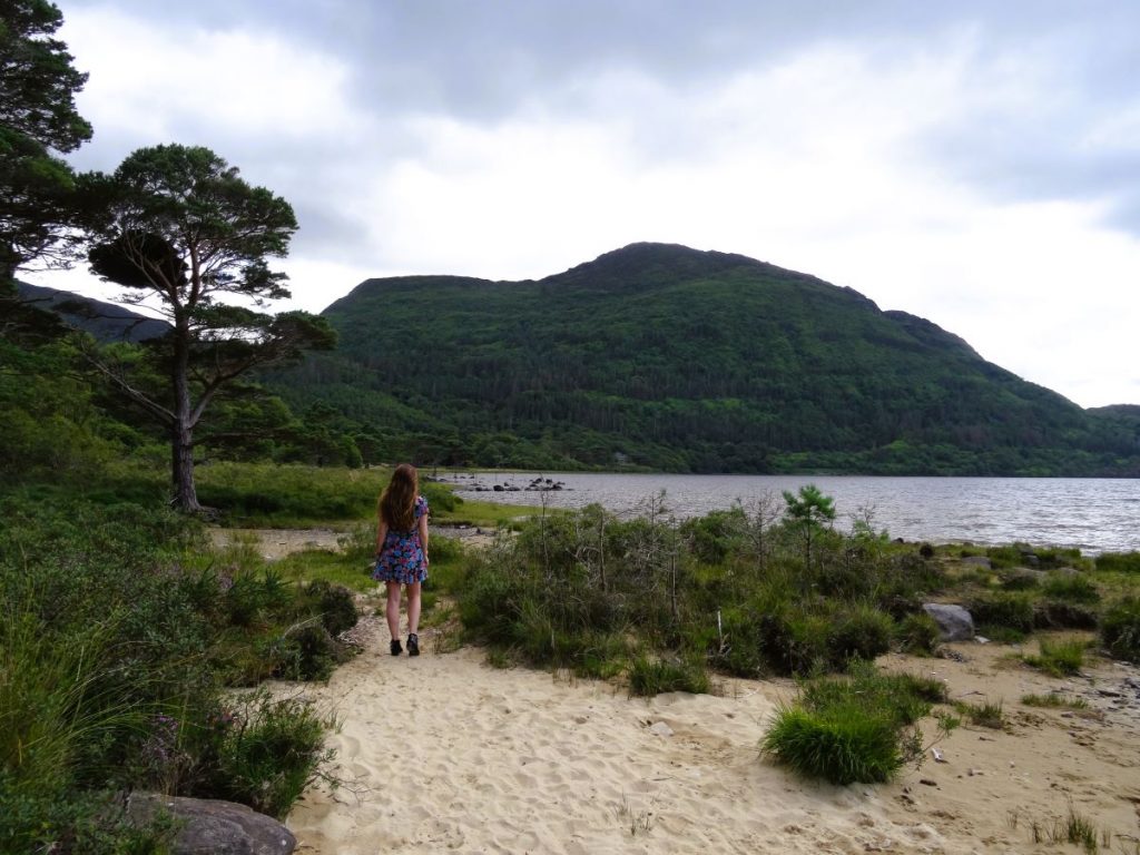 lady in killarney national park