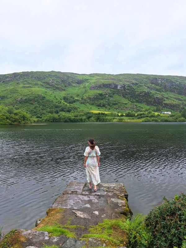 lady gougane barra lake