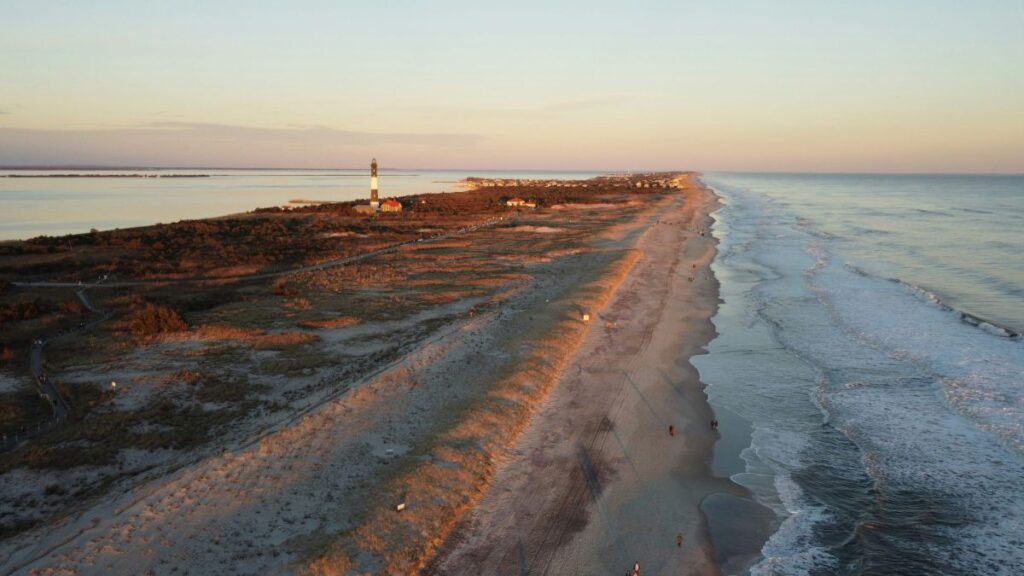 fire island sunset