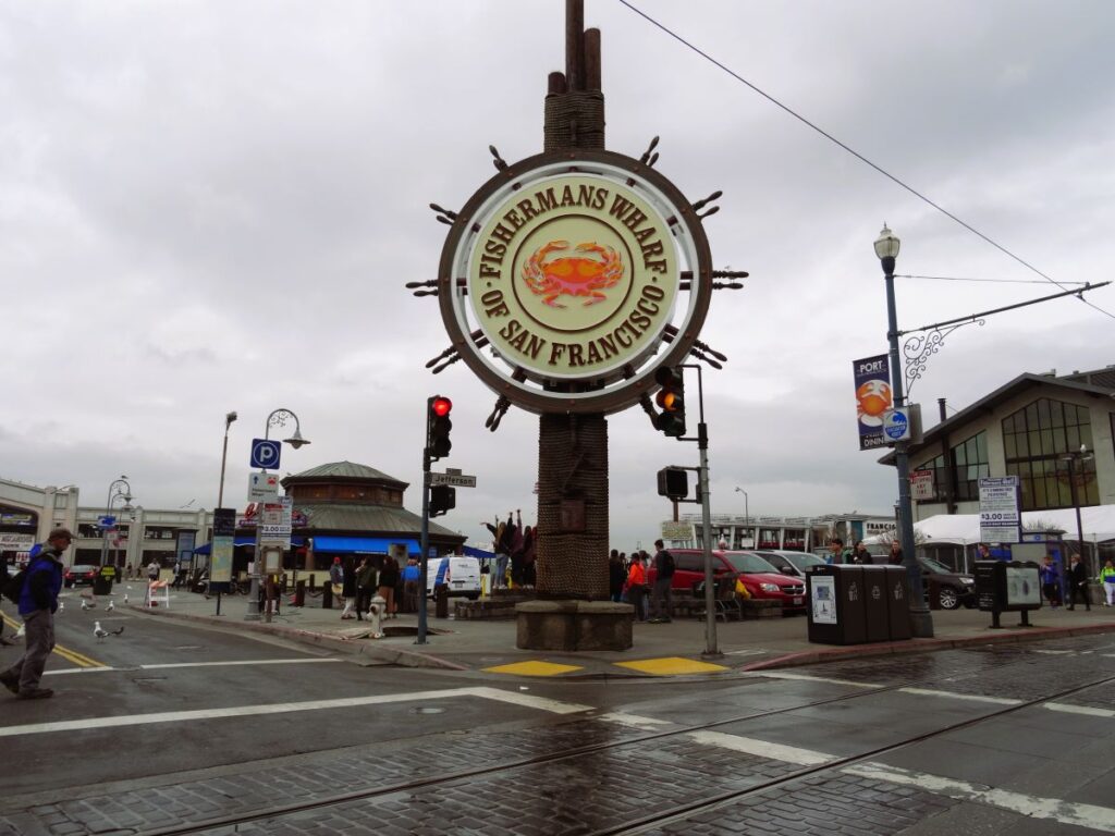 fishermans wharf sign