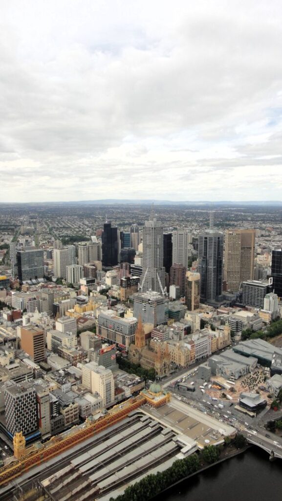 views from melbourne skydeck