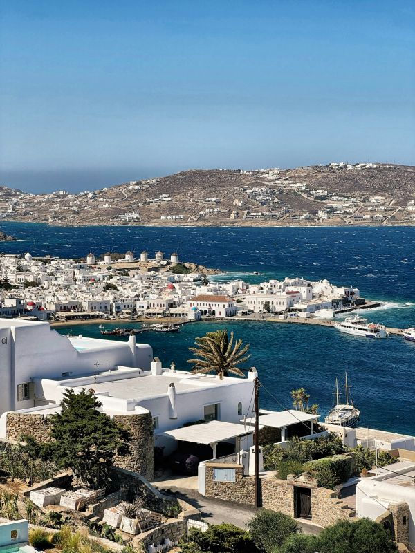 view of mykonos town