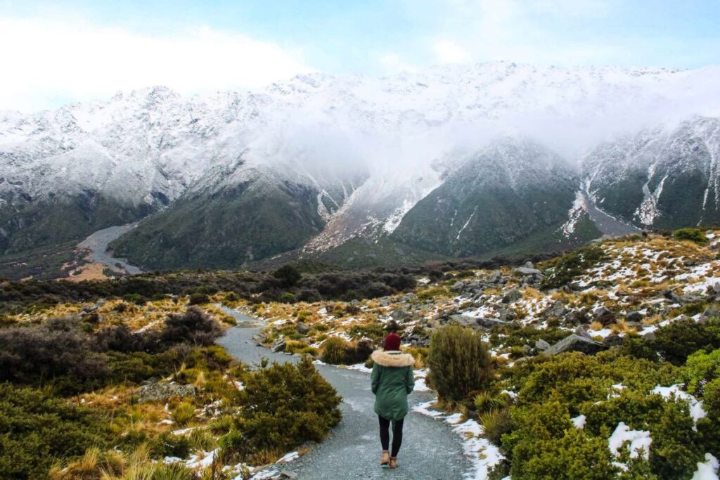 hooker valley track mount cook