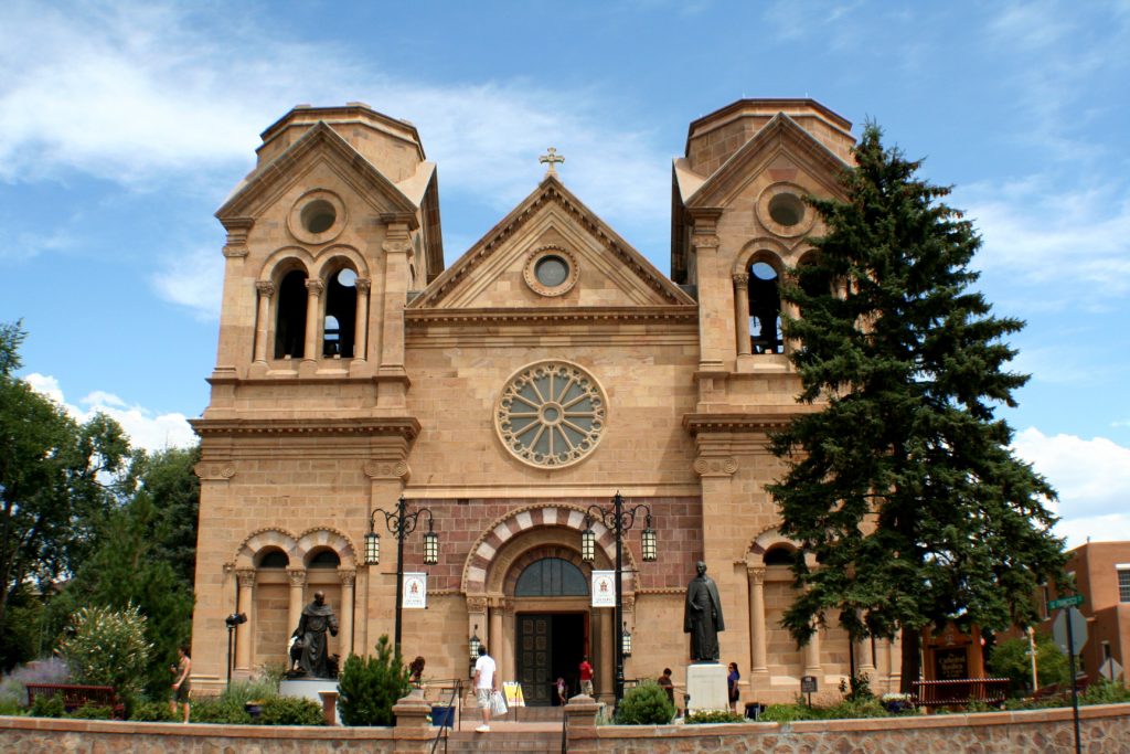The Cathedral of Saint Francis in Santa Fe New Mexico