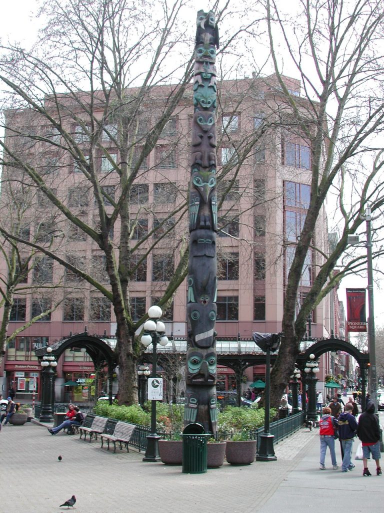 totem pole pioneer square seattle