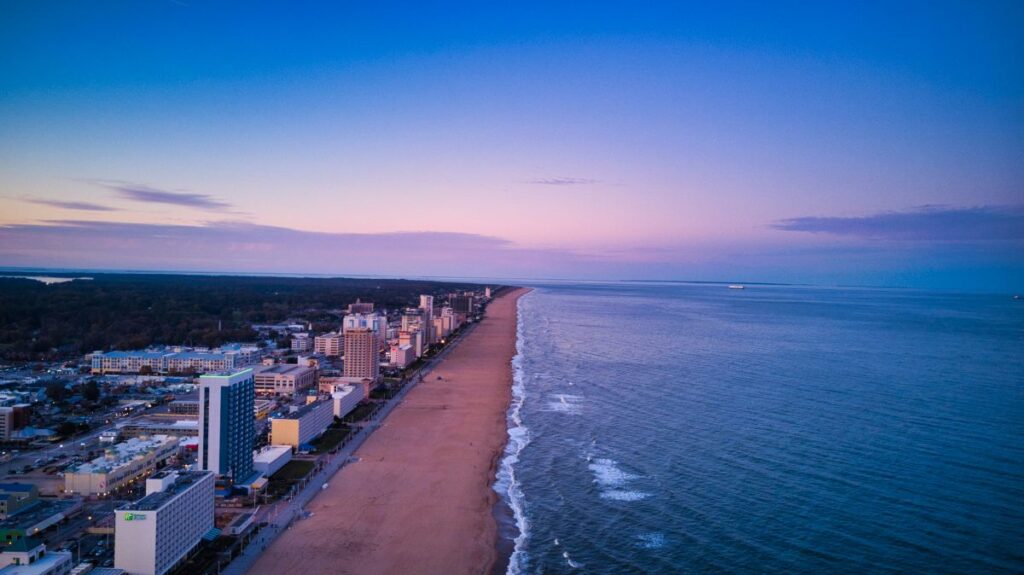 virginia beach sunset