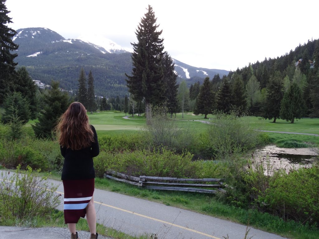 whistler scenery near village