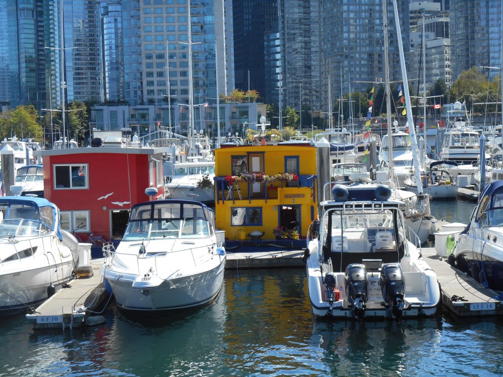 boats on granville island