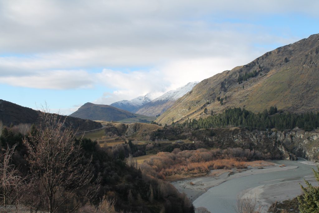 arrow river from above