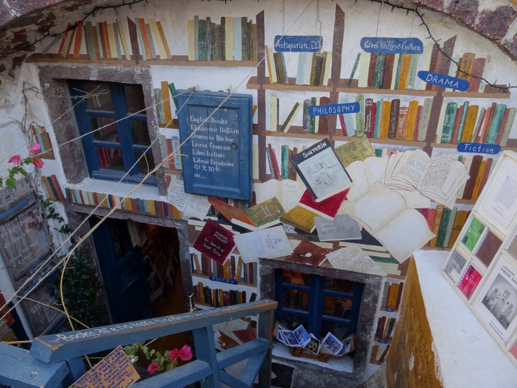 atlantis books in oia santorini