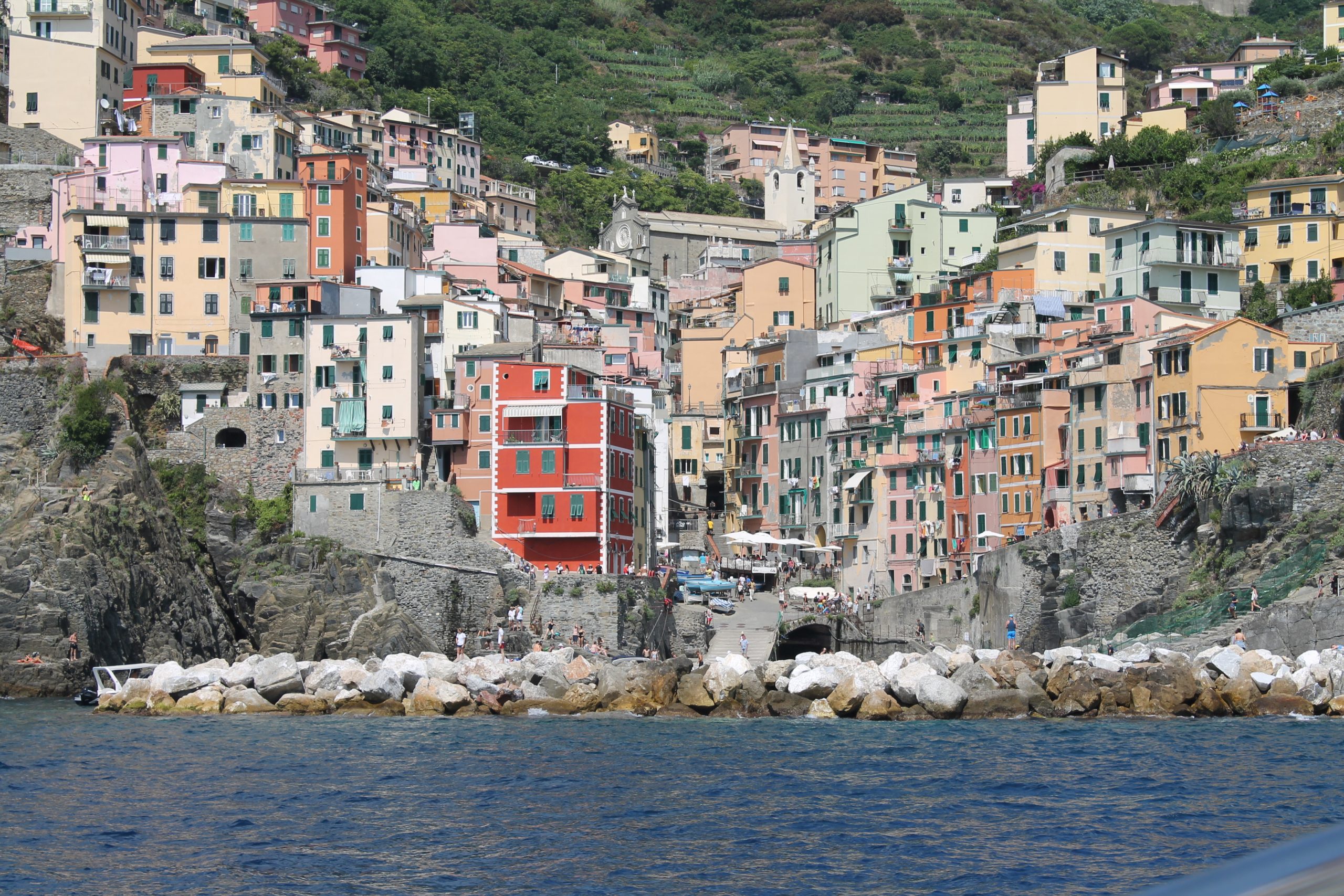 riomaggiore from the water