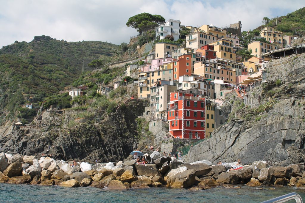 riomaggiore from the water