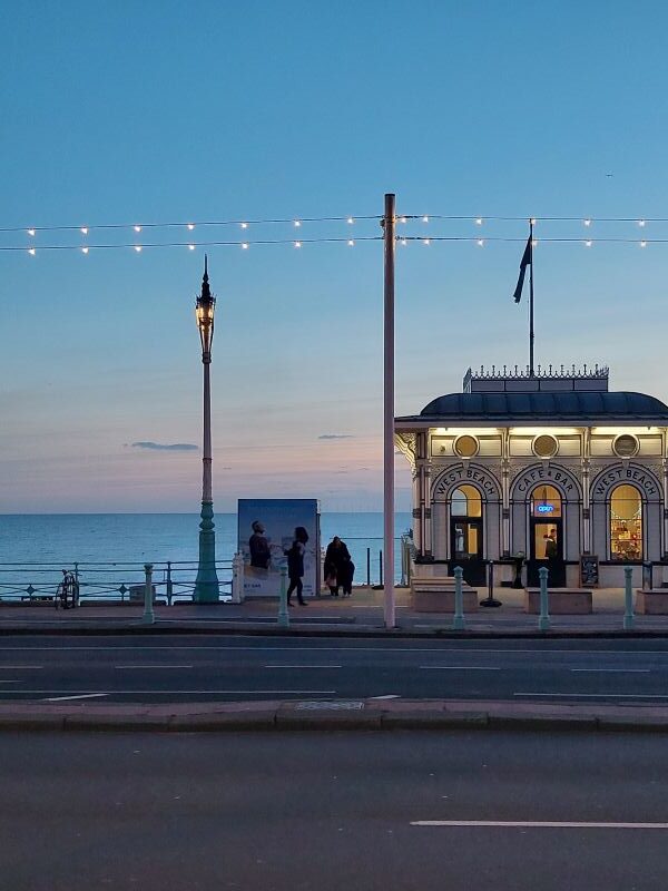 brighton road sunset