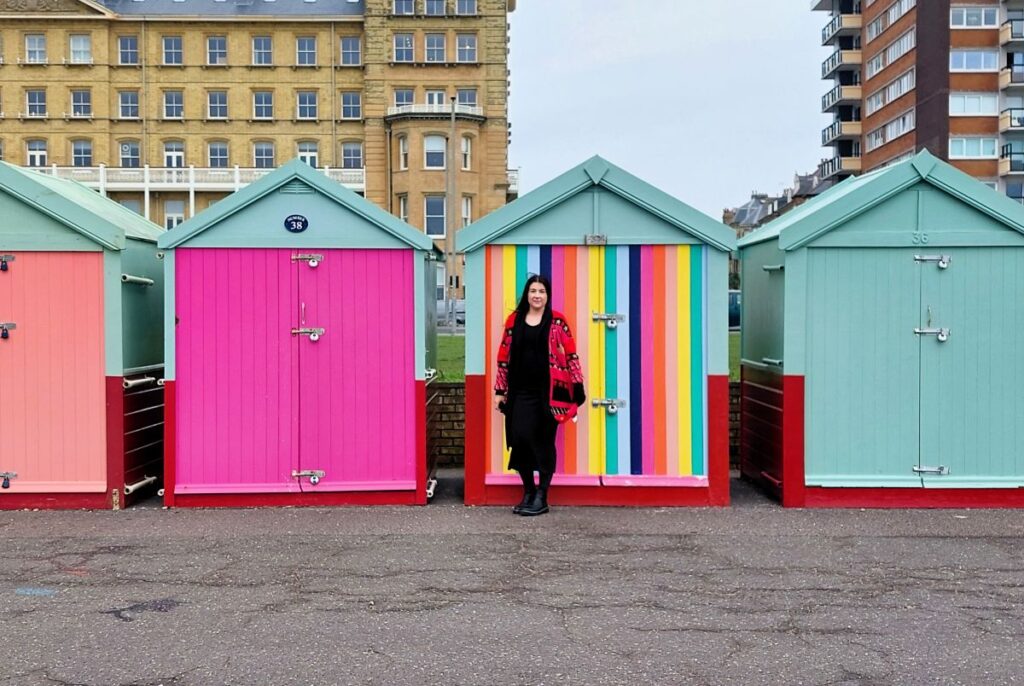 lady beach huts hove brighton