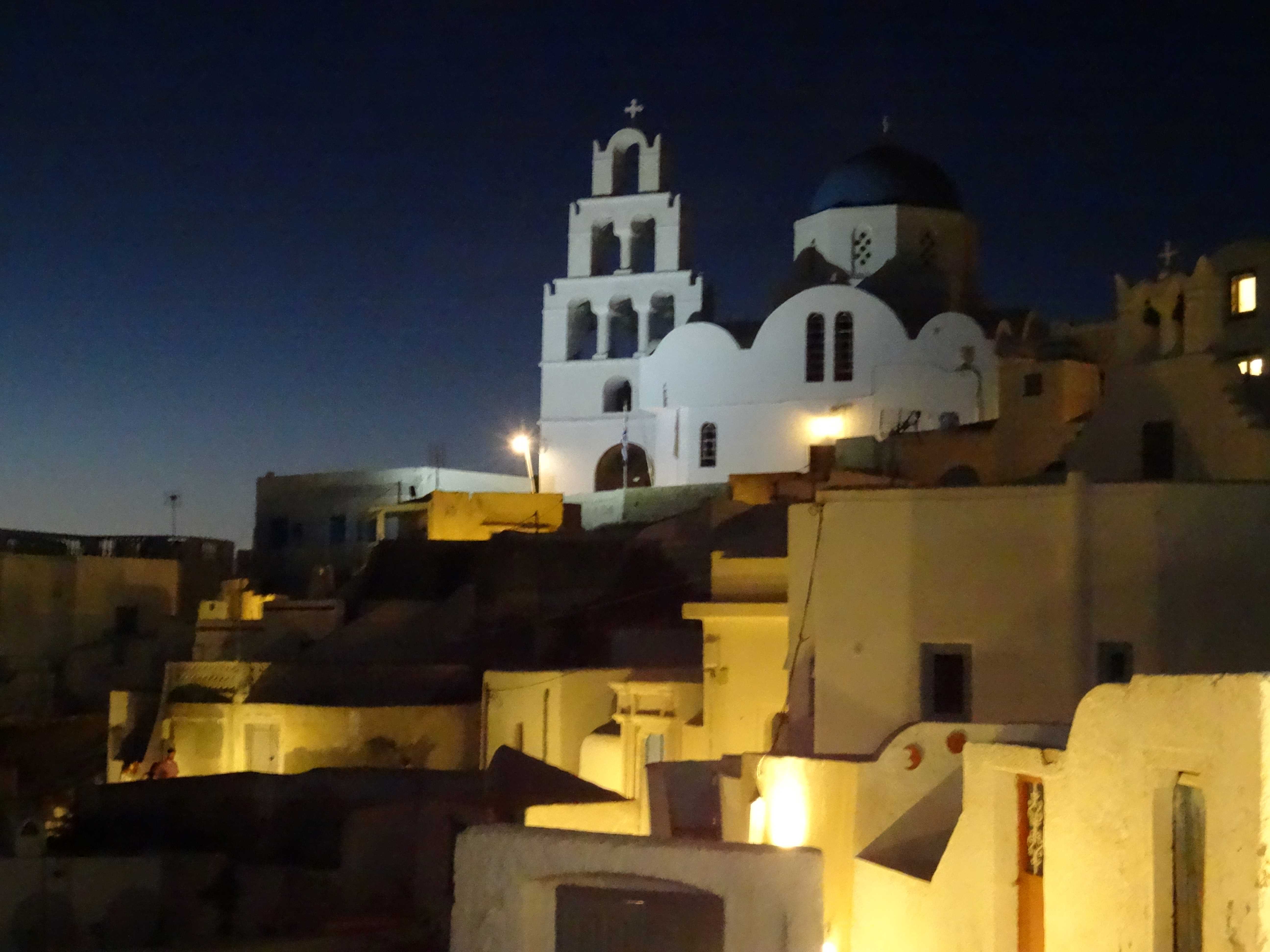 Oia at night!