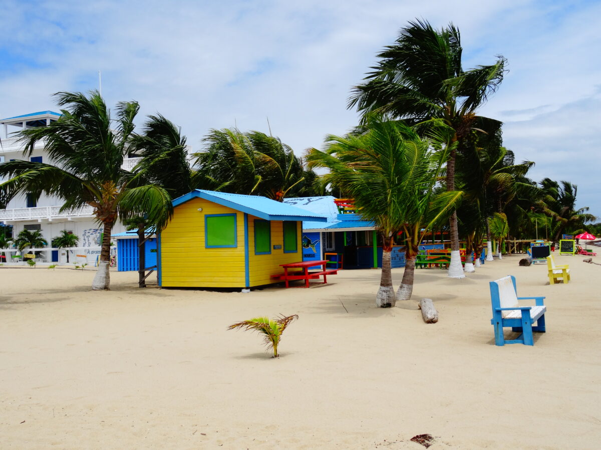 beach hut caye caulker