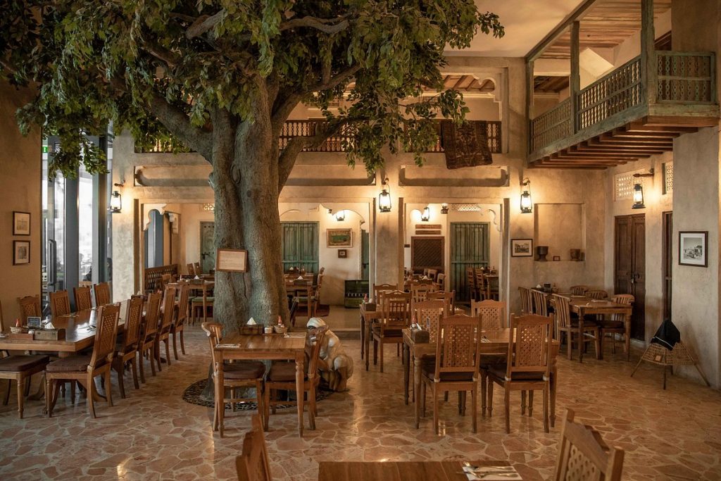 interior of al fanar restaurant