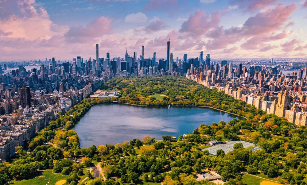 central park from above