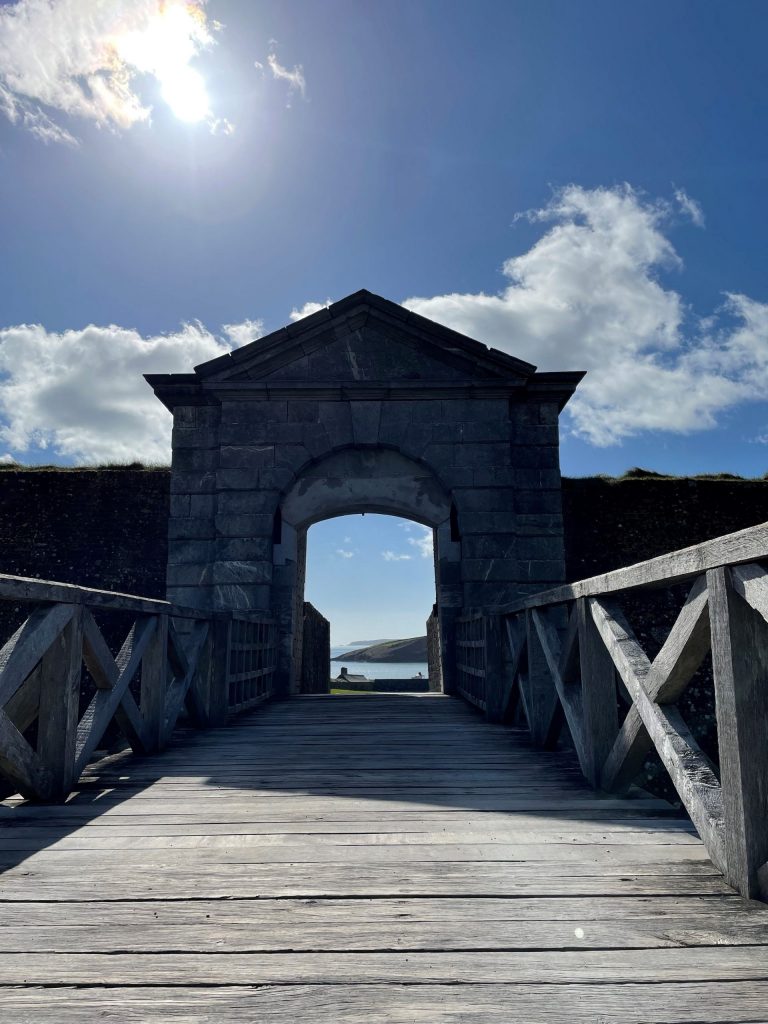 charles fort main entrance