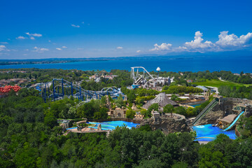 gardaland from above