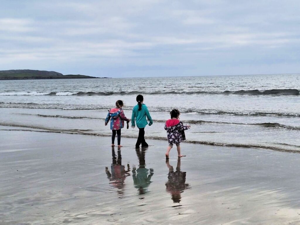 garrettstown beach girls water