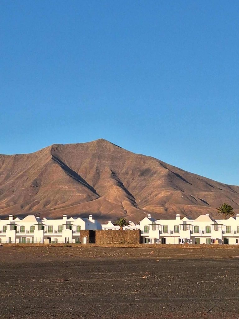 playa blanca volcanic scenery