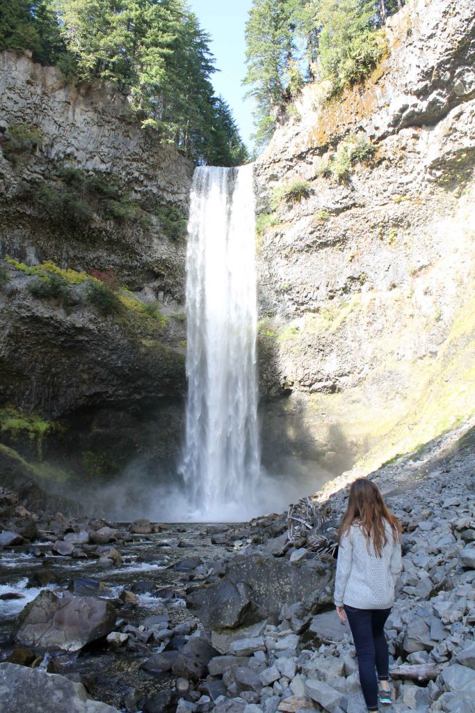 base of brandywine falls