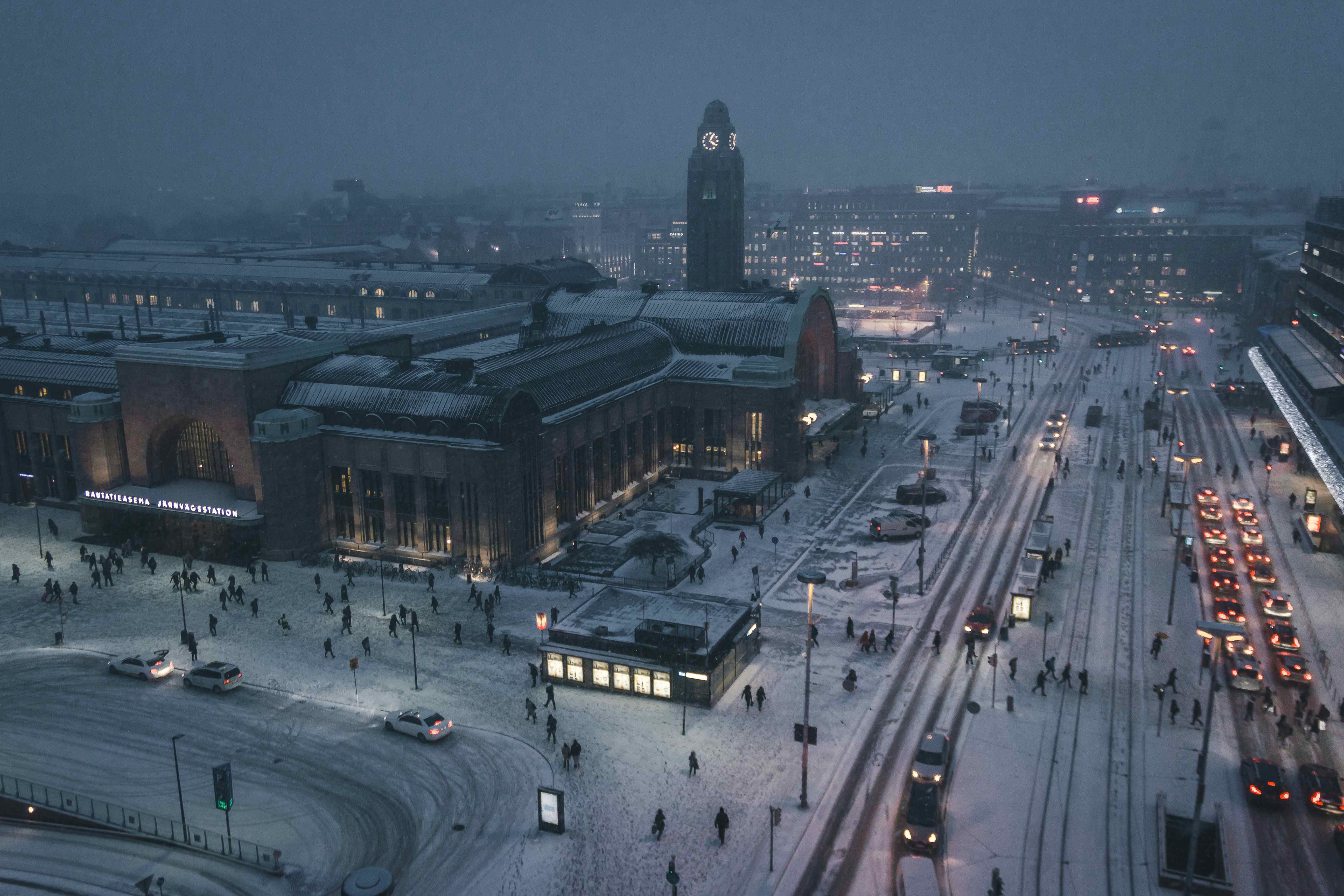 helsinki in winter