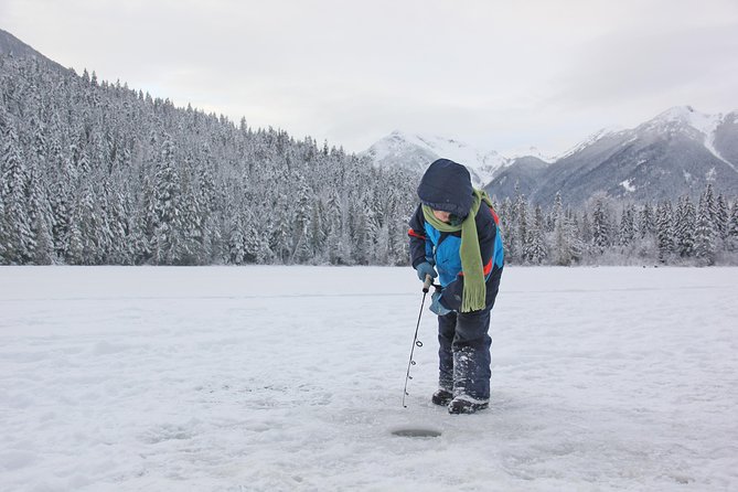 ice fishing in whistler