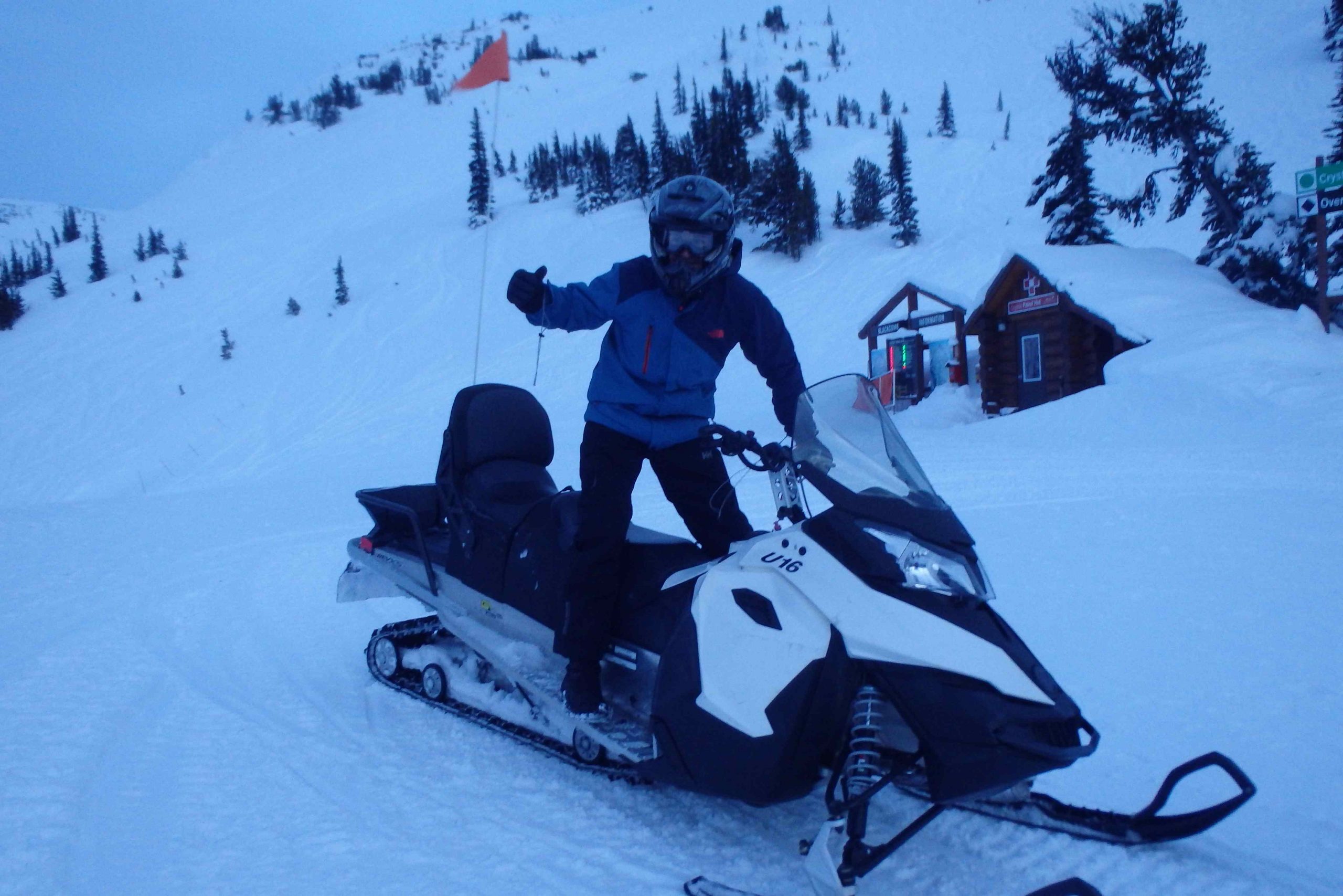 snowmobiling whistler