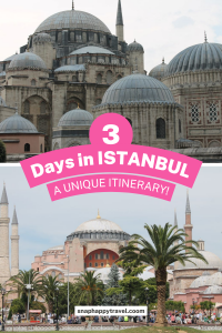 3 days in Istanbul is just enough time to see all of the city’s main attractions, eat at some great restaurants, and get a feel for this vibrant city. 