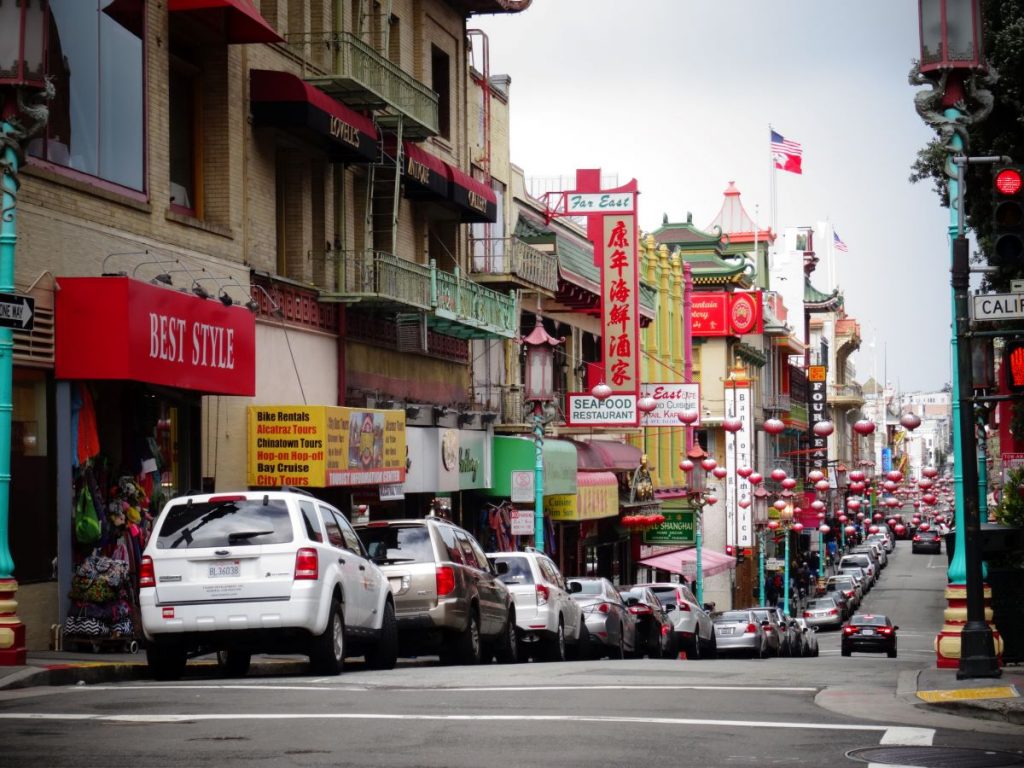 street in chinatown san francisco