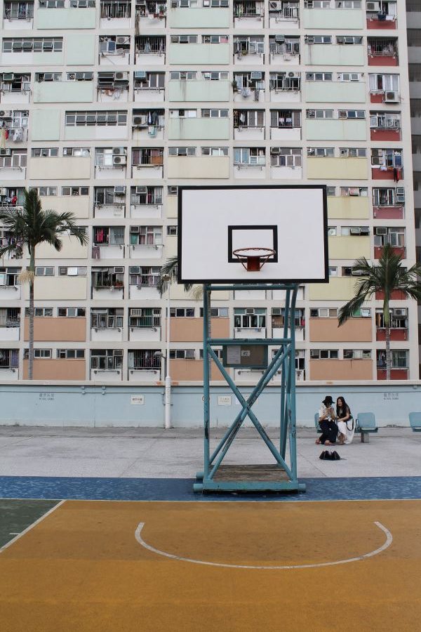 basketball court at choi hung estate