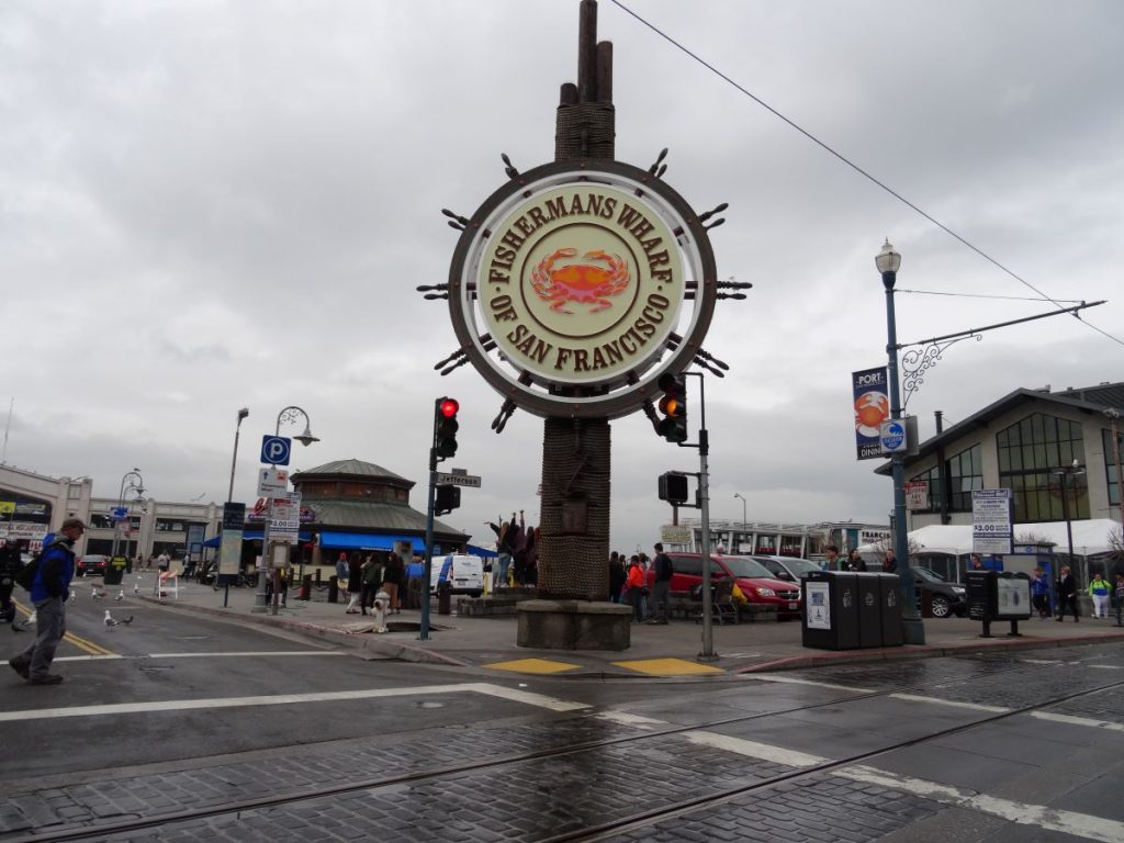 fishermans wharf sign