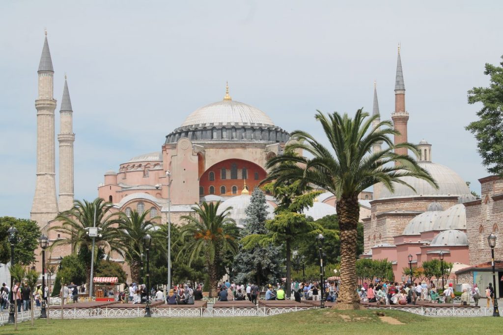 hagia sophia exterior