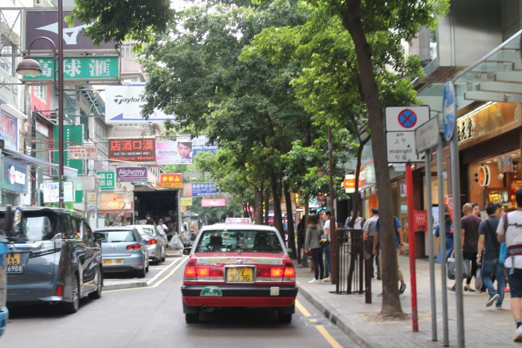 street in kowloon hong kong