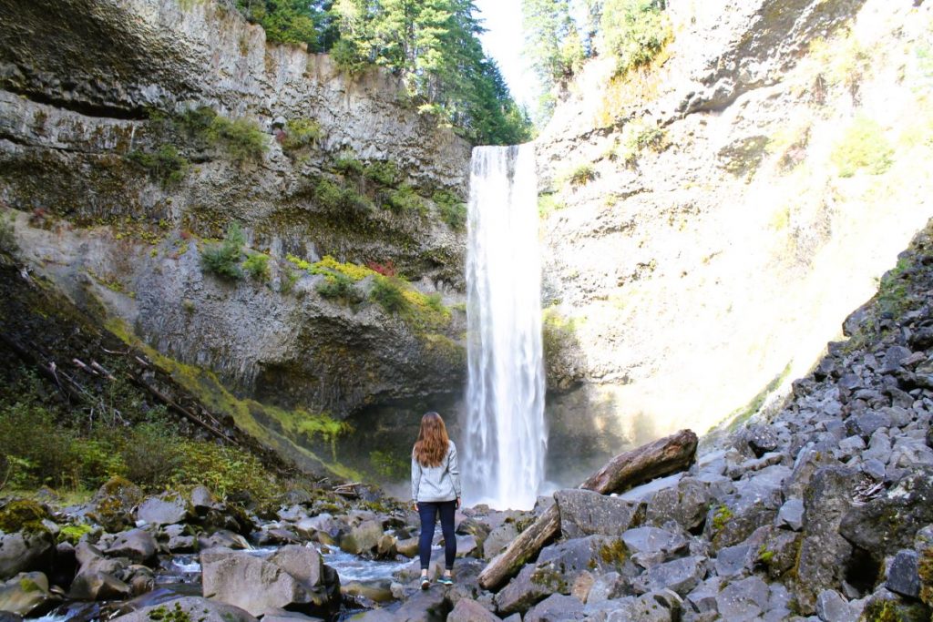 base of brandywine falls whistler