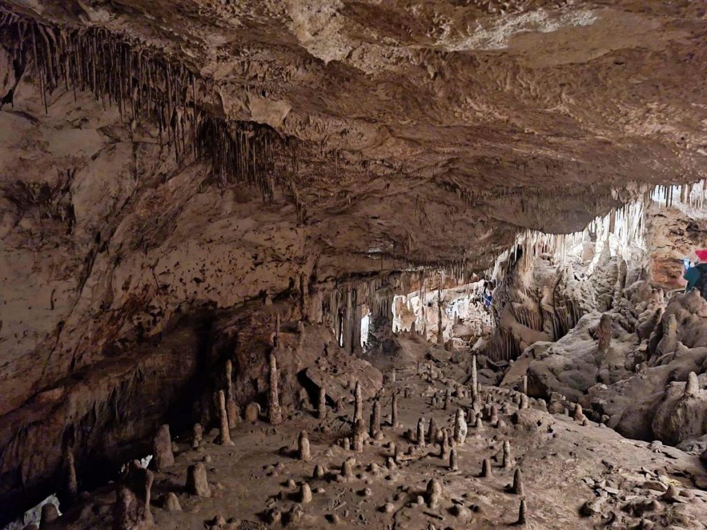 small stalagmites drach caves