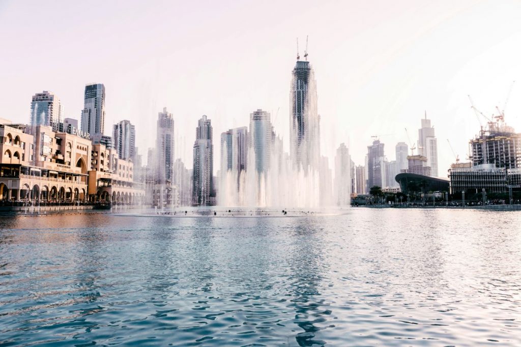 dubai mall fountain