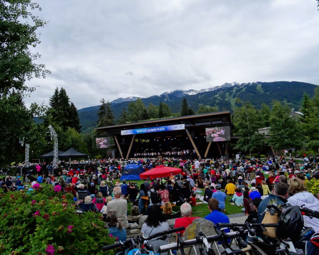 event at whistler olympic plaza