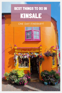 Spending one day in Kinsale will be a dream. This colorful town is filled with some of the best restaurants in Ireland and incredible historic sights. 