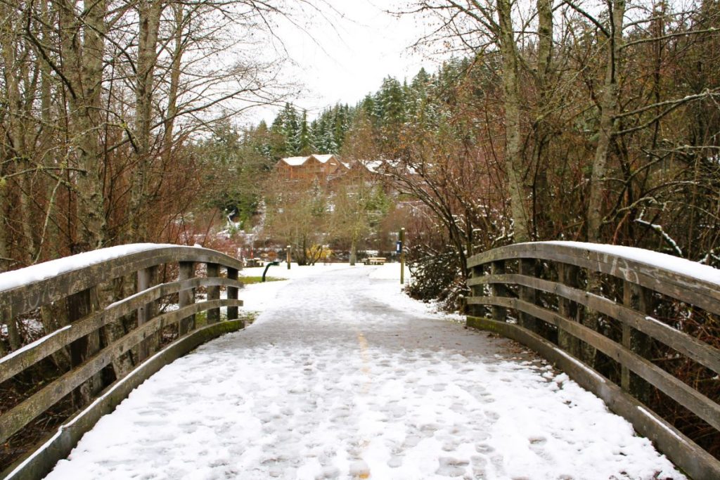 part of the Valley Trail near Nita Lake