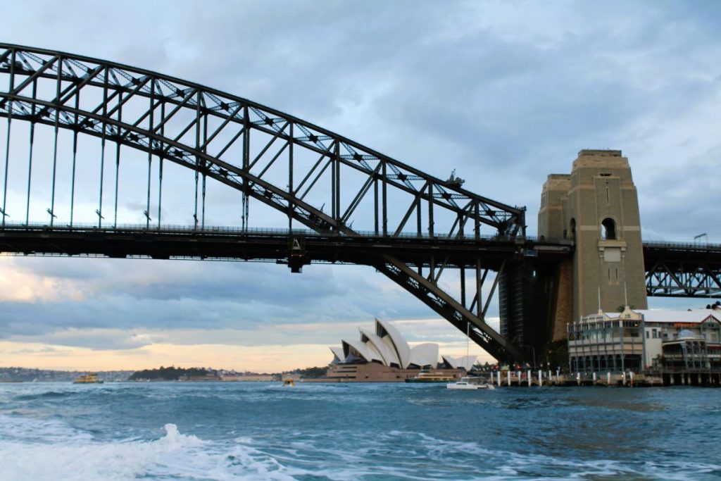 sydney opera house and harbour bridge