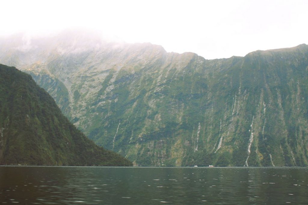 milford sound scenery